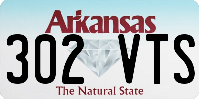 AR license plate 302VTS