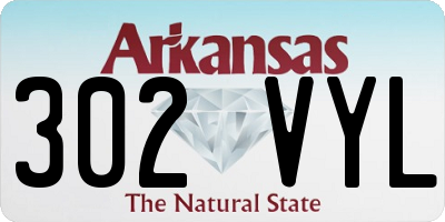 AR license plate 302VYL
