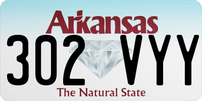 AR license plate 302VYY