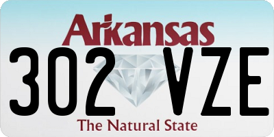 AR license plate 302VZE
