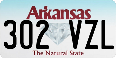 AR license plate 302VZL