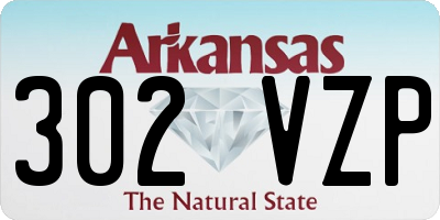 AR license plate 302VZP