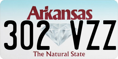 AR license plate 302VZZ