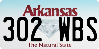 AR license plate 302WBS