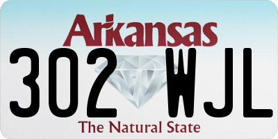 AR license plate 302WJL