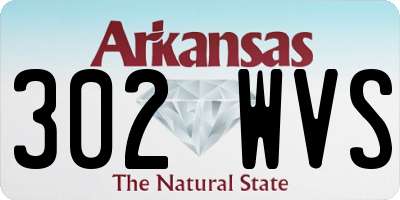 AR license plate 302WVS