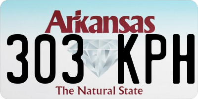 AR license plate 303KPH