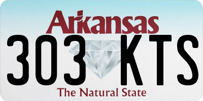 AR license plate 303KTS