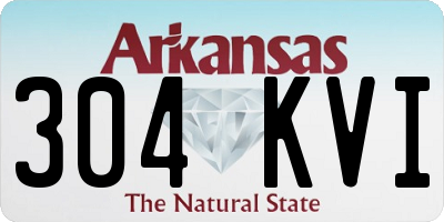 AR license plate 304KVI