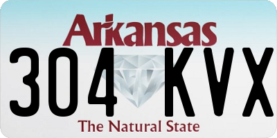 AR license plate 304KVX