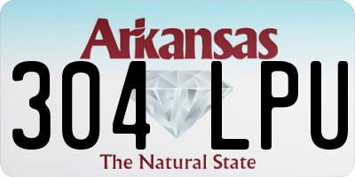 AR license plate 304LPU