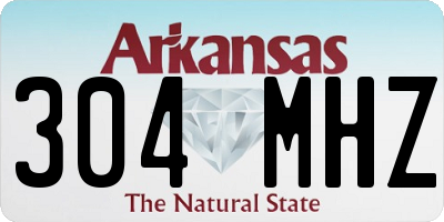 AR license plate 304MHZ