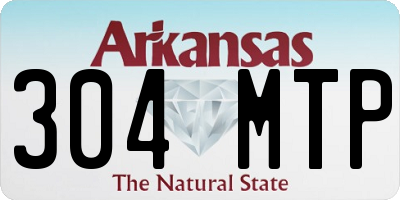 AR license plate 304MTP