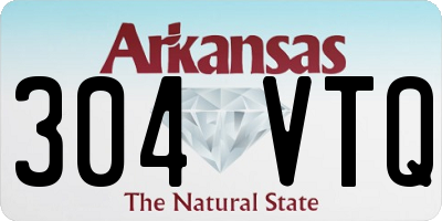 AR license plate 304VTQ