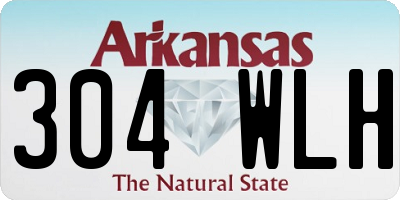 AR license plate 304WLH