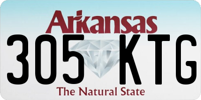 AR license plate 305KTG