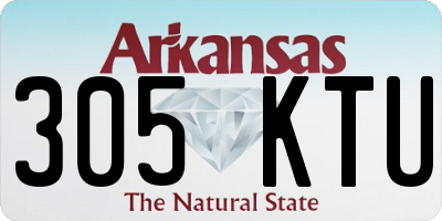 AR license plate 305KTU
