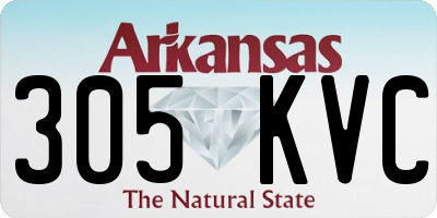 AR license plate 305KVC