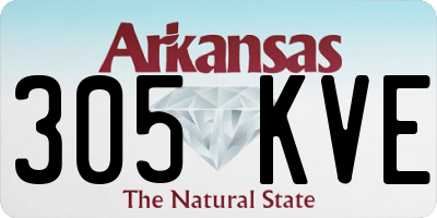 AR license plate 305KVE