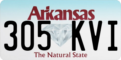 AR license plate 305KVI