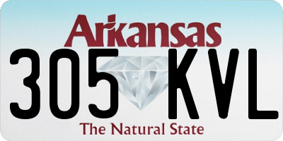 AR license plate 305KVL