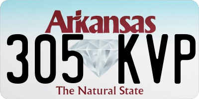 AR license plate 305KVP