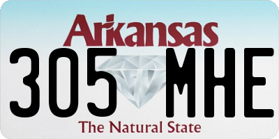 AR license plate 305MHE