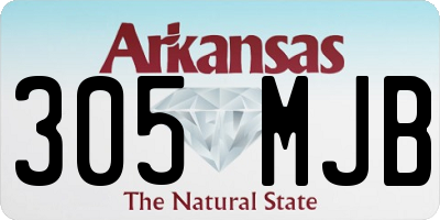 AR license plate 305MJB