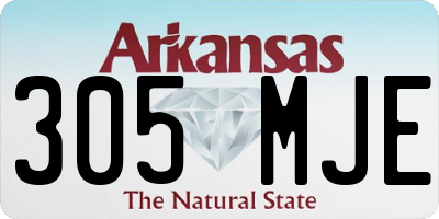 AR license plate 305MJE