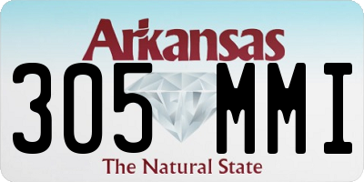 AR license plate 305MMI