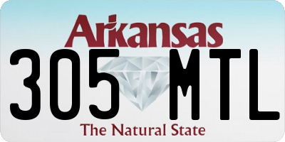 AR license plate 305MTL