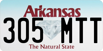 AR license plate 305MTT