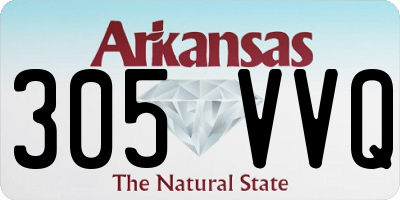 AR license plate 305VVQ