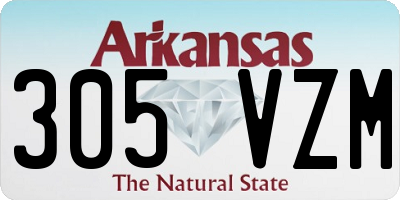 AR license plate 305VZM