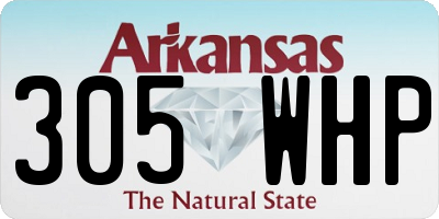 AR license plate 305WHP