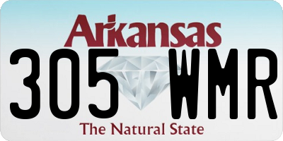 AR license plate 305WMR