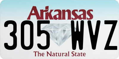 AR license plate 305WVZ
