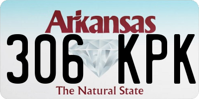 AR license plate 306KPK