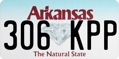 AR license plate 306KPP