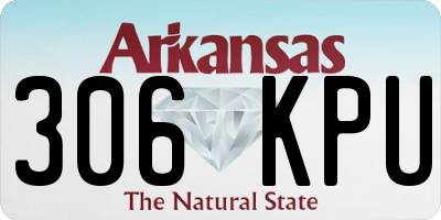 AR license plate 306KPU