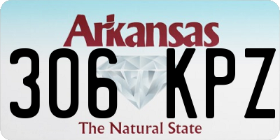 AR license plate 306KPZ