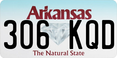 AR license plate 306KQD