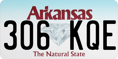 AR license plate 306KQE