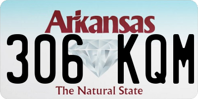 AR license plate 306KQM