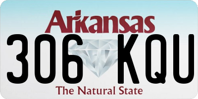 AR license plate 306KQU