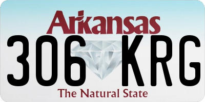 AR license plate 306KRG