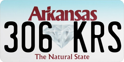 AR license plate 306KRS