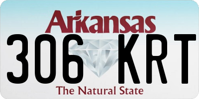 AR license plate 306KRT