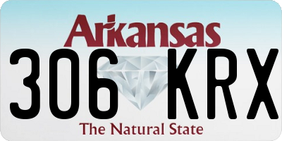 AR license plate 306KRX