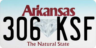 AR license plate 306KSF